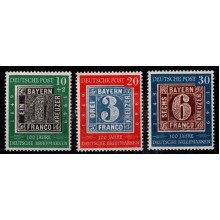 1949 - Vesttyskland - AFA 1076-78 - Komplet sæt - Postfrisk.
